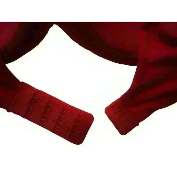 Victoria's Secret Body by Victoria Lined Demi bra 34C underwire red lace - Picture 5 of 12